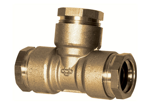 Reduced Branch Tee, Compression Fittings