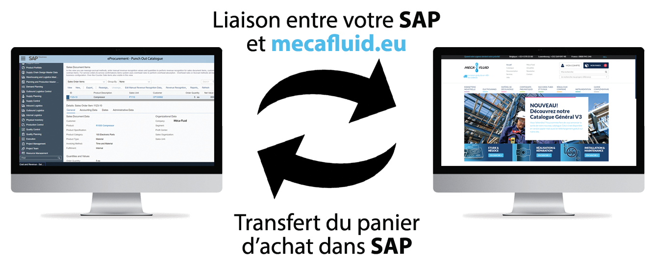 Liaison SAP et Méca-Fluid