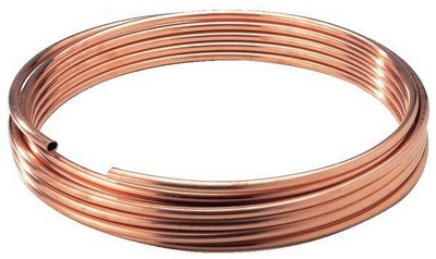 45.028.11 Tuyau cuivre pour carburant 6x8 mm - Bobine de 50 M