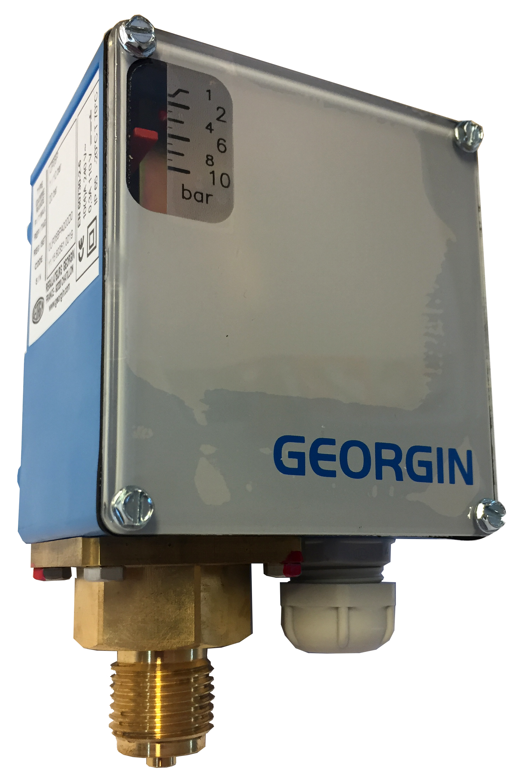 0UP 06B PA0 00D0 Pressure switch Type UP6 1/2" Brass scale