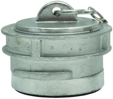 Raccord Guillemin pour flexible - Bouchon - Inox - DN50 - avec verrou - max 16 bar