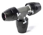 Tee union fitting - PA - Tube ext. Ø : 50mm - 16bar - 65°C