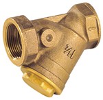 Filter - Bronze body - PTFE - G2''1/2 FF - PN10 - Hor./ver. assembly - 500 µm - (+)110°C