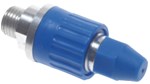Buses avec réglage de débit - Ø de sortie: 1,5 mm - M12 x 1,25 (M) - Plastique - Pmax.: 10 bar