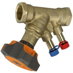 Vanne d'équilibrage en laiton TA modèle STAD - G 3/8" - PN25 - EPDM - max. 120°C
