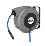 Pneumatic hose reel - tube Ø: 10mm - 15m - PU - Max: 15 bar - Out: G3/8"M - For air and water