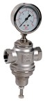 Pressure reducing valve - 316 Stain.Steel body - FPM - G1"1/2 FF - Downstream Press.: 8 to 13bar