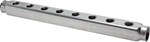 Collecteur en acier inox - 2x G 1" F - 10x G 1/2" F - PN10