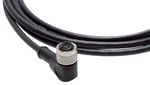 Supply cable 5 m - 6X0.56mm2 - elbow connecteur M12 - 5-pin female