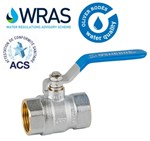 Ball valve - Brass body - PTFE - G1'' FF - PN25 - 2/2 - 2 pieces - 150°C