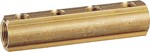 Collecteur laiton à 5 sorties Ø 1" x 1/2"