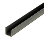 Fer U - Acier - LAC - Dimensions : 65 x 42 x 5.5 mm - Poids : 7,23 kg/m - Prix au kilo