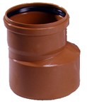 Réduction excentrée PVC égout rouge  Ø 315 x 250