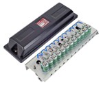 ASCO Pilot Box Serie 110 - Alu - Stainless Steel - G1/8'' - 24/DC - 6 solenoid valves