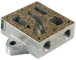 SUBBASE FOR 3/2 POPPET VALVE SERIES 267(DP) SINGLE WITH SIDE PORTS G 1