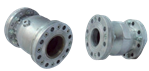 Pinch valve - Aluminum body - Natural Rubber - DN50 - PN6 - Pneumatic - Normally Open - (+)80°C