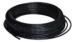 Tube pneumatique calibré en bobine - Polyéthylène - 6x4 mm - Noir - 25 m - P. max: 13 bar