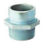 Mamelon Quikcoup style 28 galva 5/4"M BSP x 5/4" QC