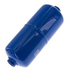 Air Resevoir - 1 liter - Peinted steel - 2x G1/2" F - 11bar - +60°C