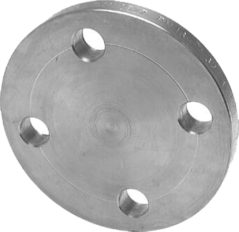 Bride pleine - DN 80 - PN16 - GN10/16 - En inox 316L