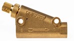 Flow regulator - In-line Unidirectional - Brass - 1/4" FF - 0,3 to 16 bar