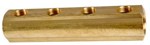 Collecteur laiton à 3 sorties  Ø 1" x 1/2"