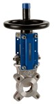Vanne guillotine - Corps en Inox 316 - Etanchéité en EPDM - Raccordement Wafer en DN300 - PN6 - G…