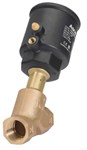 Globe valve - Angle Bronze body - PTFE - G1"1/2 FF - PN16 - 2/2 - 184°C - 4,5 to 10 bar