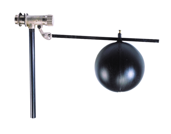 Float valve - Brass body - G 1" M - 8 bar - max. 40°C - With polyethylene float
