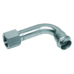 Coude pressfitting inox  Ø 5/4" F x 35