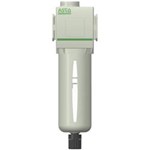 Particulate filter ASCO Serie 651- G1/8" - 5 µm - P.max : 16 bar - Semi-automatic drain - Q:885l/min