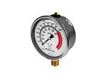 Manomètre Hi-Force Série HG - 0-700 bar - 0-10000 psi - 1/2" NPT  - Diam: 150 mm - Avec glycérine
