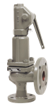 Safety valve - GG25 Cast Iron body - Stainless Steel - Flanges DN20/DN32 - Tared at 7bar - (+)200°C