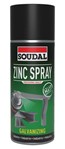 Spray Soudal Zinc Spray - 400ml. (6 PIECES)