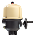 Servomoteur quart de tour étanche BERNARD CONTROLS - Gamme AQ, modèle AQ25 - 250 Nm - 24V DC