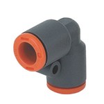 Push-in fitting - Elbow - Technopolymer - Union - Ø8 mm - 12 bar