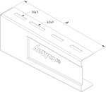 Trayco - Console murale  L=200  galvanisé à chaud #