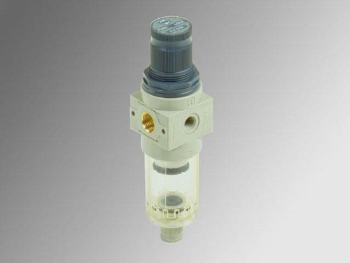 Filtre-régulateur BIT G1/4 filtration 5µm régul. 0-2 bar purge de ...