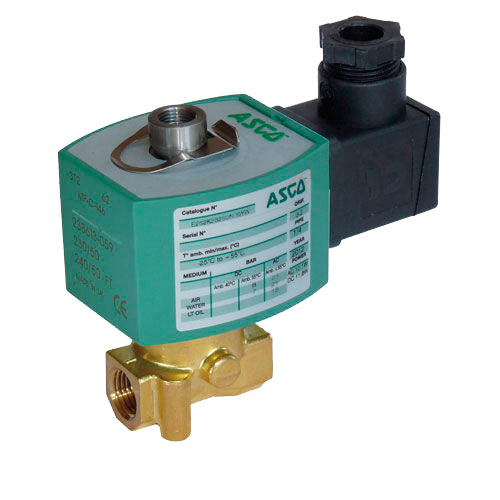 Asco E314K053S1N01F8 ASCO Solenoid valve Serie 314 3/2 Brass body